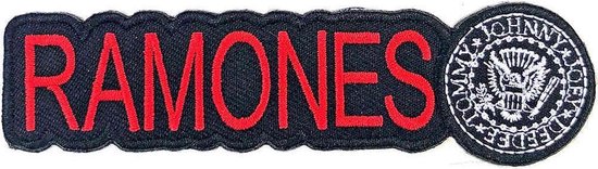 Ramones - Logo & Seal Patch - Multicolours