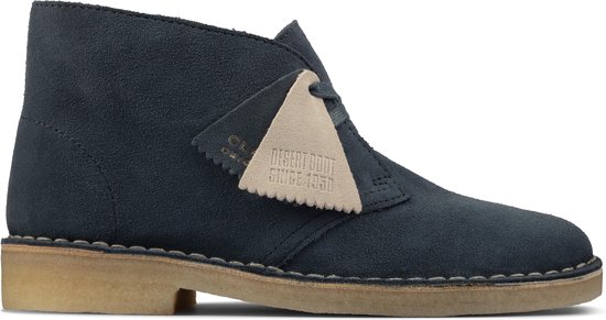 insluiten maandag Oneerlijkheid Clarks - Dames schoenen - Desert Boot. - D - Blauw - maat 7,5 | bol.com