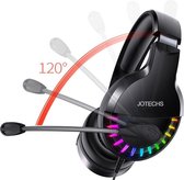 Jotechs Gaming Headset Zwart - Game Headset - Met Microfoon - Noise Cancelling - Nieuw Model 2021