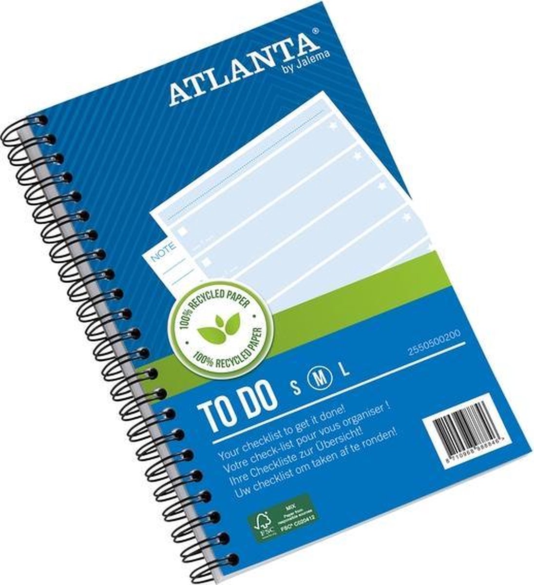 Djois Atlanta Things To Do Medium - 100% gerecycled papier - FSC - 1 stuk - Djois