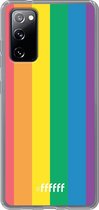 6F hoesje - geschikt voor Samsung Galaxy S20 FE - Transparant TPU Case - #LGBT #ffffff