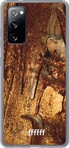 6F hoesje - geschikt voor Samsung Galaxy S20 FE - Transparant TPU Case - Lets go Gold #ffffff