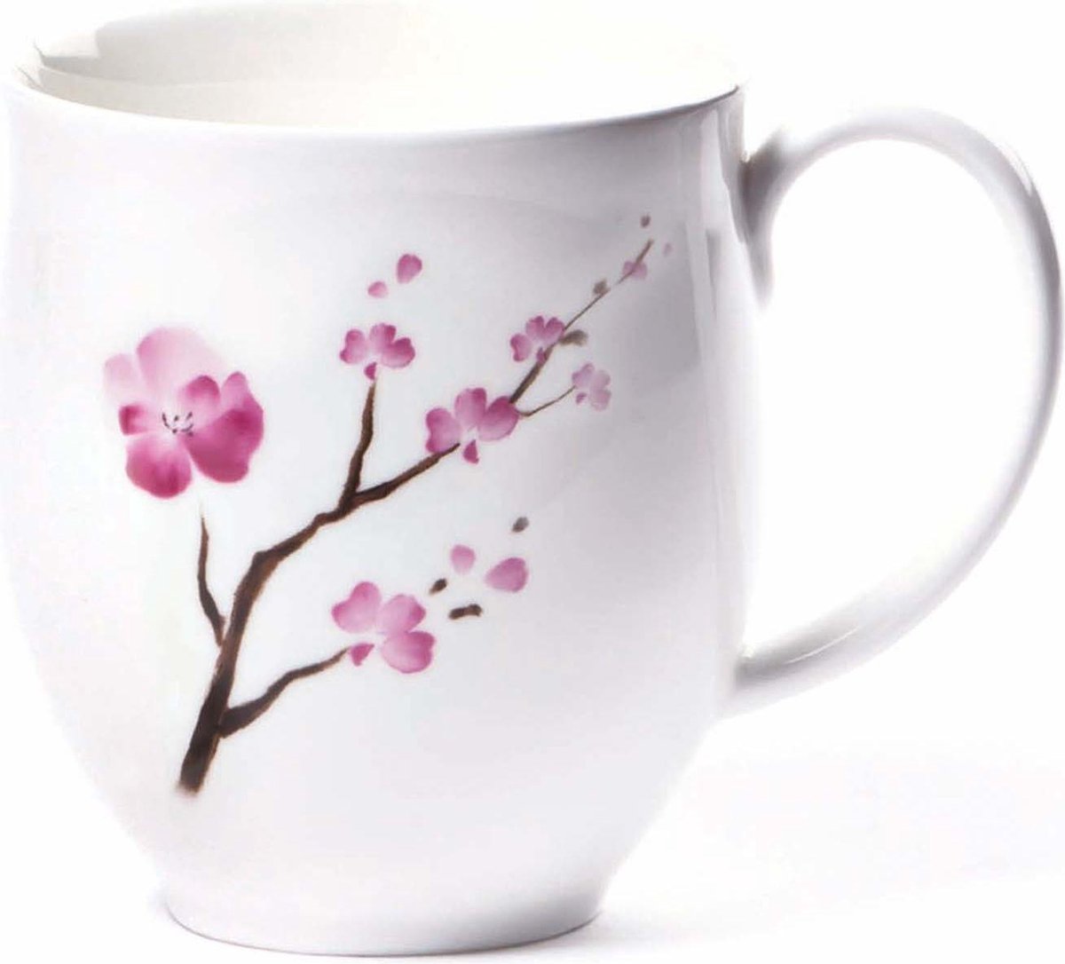 Mok - Beker - Mok Cherry Blossom - Kersenbloesem - Porselein - 350 ml