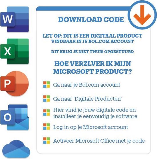 Microsoft 365 Family - 12 + 3 maanden extra abonnement - NL (download)