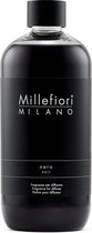Millefiori Milano Navulling voor Geurstokjes 500 ml - Nero