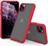 Creative Case | iPhone 11 pro max Backcover | Rood | high quality | elegant design | sterke randen |