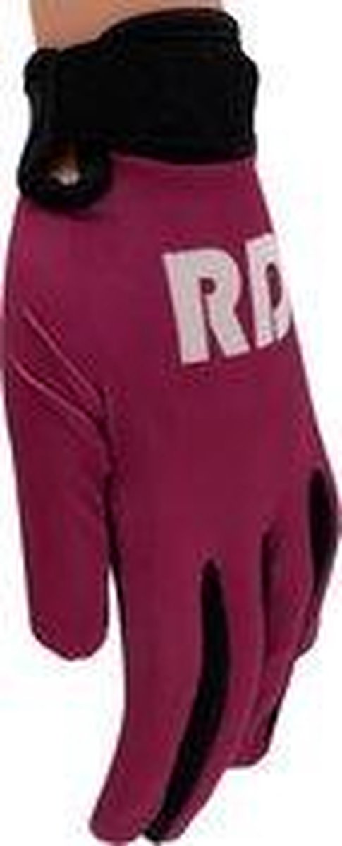 RD Sportswear Development Line gloves Bordeaux Rood BMX MOTO MTB handschoenen kinderen maat 4