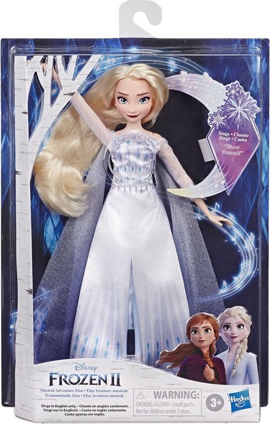 Disney Frozen 2 Zingende Elsa Pop - Speelgoed - Poppen en Accessoires |  bol.com