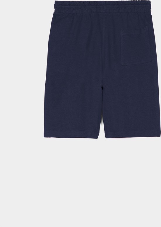 Korte broek jongens, sportieve short jongens donkerblauw maat 176 | bol.com