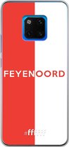 6F hoesje - geschikt voor Huawei Mate 20 Pro -  Transparant TPU Case - Feyenoord - met opdruk #ffffff