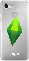 6F hoesje - geschikt voor Google Pixel 3 -  Transparant TPU Case - The Sims #ffffff