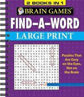 Brain Games Find a Word Large Print