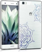 kwmobile telefoonhoesje voor Huawei P8 Lite (2015) - Hoesje voor smartphone - Bloementweeling design