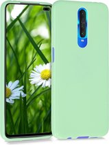 kwmobile telefoonhoesje voor Xiaomi Redmi K30 - Hoesje voor smartphone - Back cover in mat mintgroen