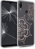 kwmobile telefoonhoesje voor Xiaomi Redmi Note 7 / Note 7 Pro - Hoesje voor smartphone - Bloementweeling design