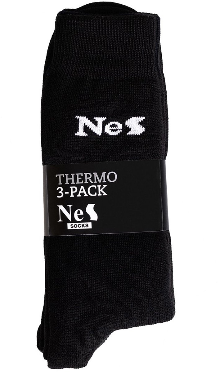 NeS 3 pack - Thermokousen - Winterkousen - Thermosokken - Warme kousen - Maat 47-50