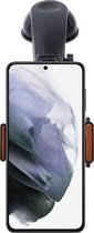 Shop4 - Samsung Galaxy S21 Autohouder 3 in 1 Dashboard en Ventilatiehouder Zwart