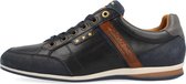 Pantofola d'Oro Roma Sneakers - Heren Leren Veterschoenen - Blauw - Maat 44