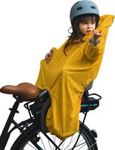 RAINETTE - Regenponcho voor kinderzitje Geel - regenponcho kinderen - regenponcho fiets - regenponcho peuter -kinderponcho jongen-kinderponcho meisje