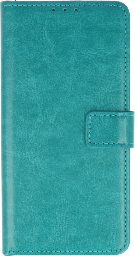Motorola Moto E7 Power & E7i Power Case Turquoise - Wallet Book Case - Porte-cartes & Languette magnétique