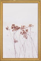 JUNIQE - Poster met houten lijst Wild Flowers Iceland 115 -20x30