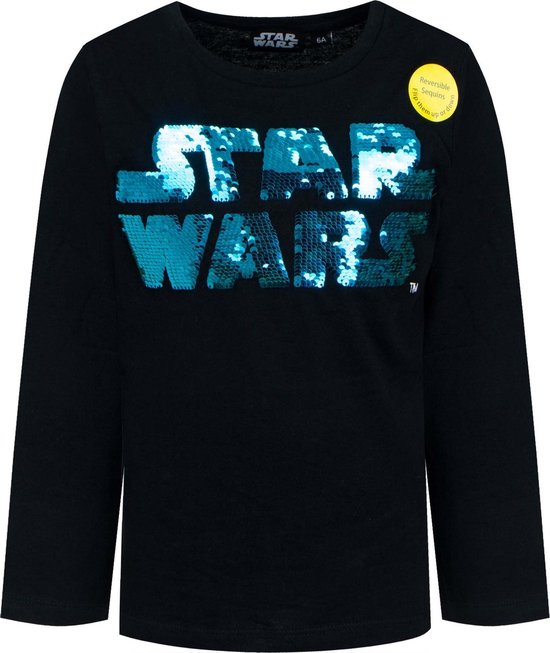 Star Wars - Tshirt manches longues - Zwart - 4 ans - 104 cm