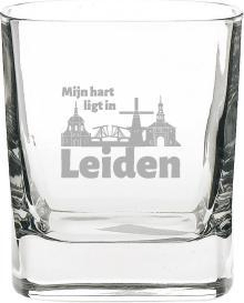Gegraveerde Drinkglas 29 cl Leiden