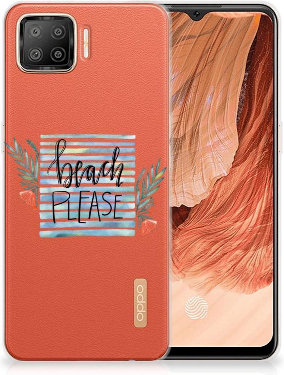 OPPO A73 4G Telefoonhoesje met Naam Boho Beach