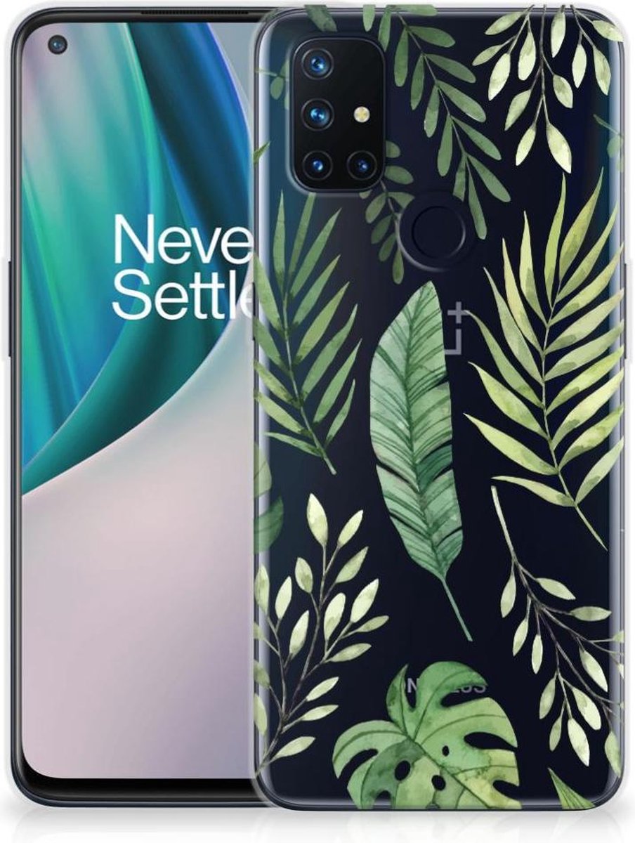OnePlus Nord N10 5G TPU Case Leaves