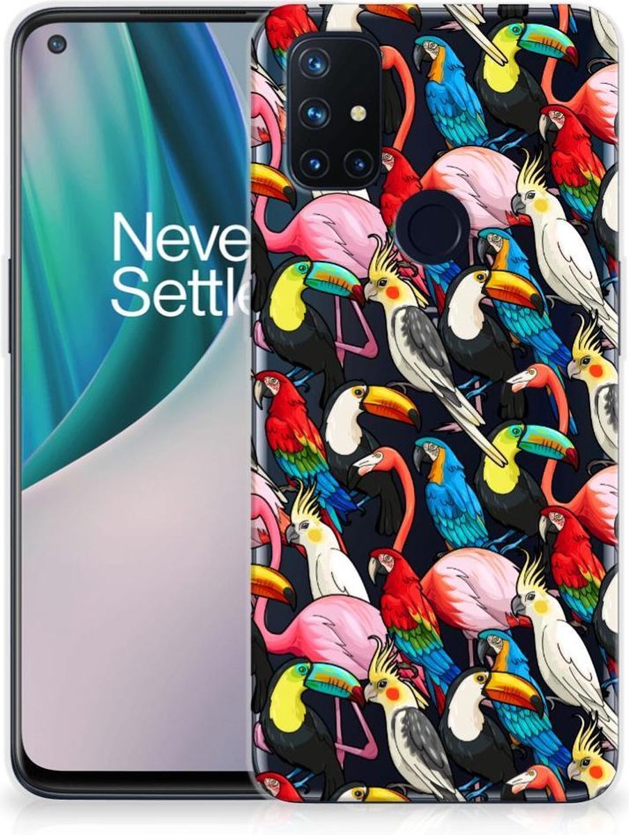 OnePlus Nord N10 5G TPU Hoesje Birds