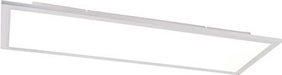QAZQA liv - Moderne Dimbare LED paneel | Plafondlamp met Dimmer - 1 lichts - L 800 mm - Staal - Woonkamer | Slaapkamer | Keuken