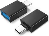 Maclean OTG USB A naar USB C adapter Energy MCE470 zwart