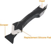 Invendio - kit verwijderaar - laslijm - lijmresidue schraper - naad reparatie tool - verwijderen en glad strijken - met stalen neus