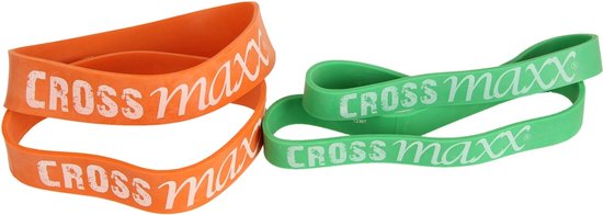 Crossmaxx® mini resistance band - 4 stuks (heavy)