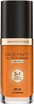 Max Factor Facefinity All Day Flawless 3 in 1 Flexi Hold Foundation - 92 Cinnamon