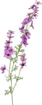 Viv! Home Luxuries Ridderspoor - zijden bloem - paars - groot - 93cm - topkwaliteit