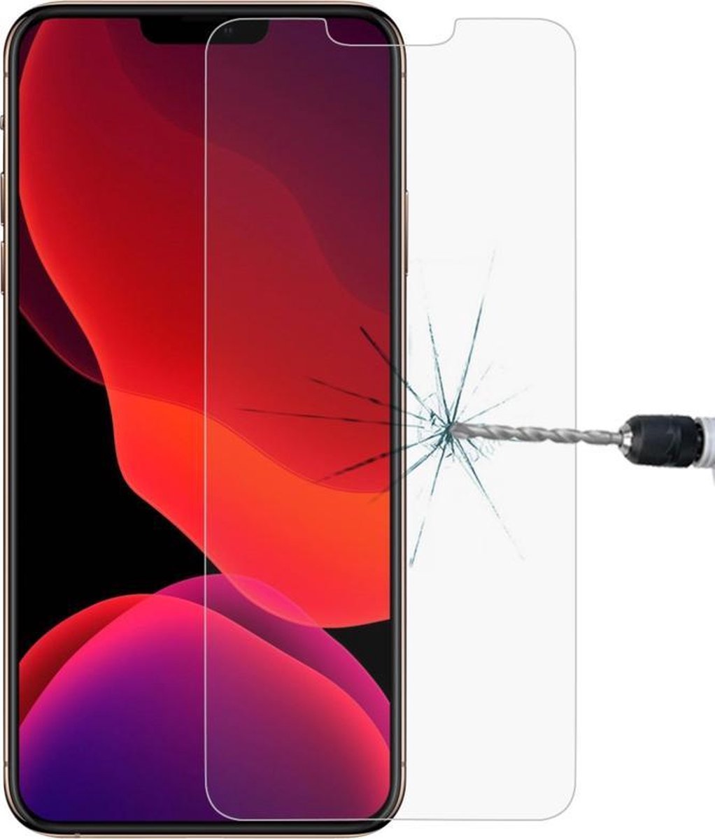 9H Glas Screenprotector Bescherm-Folie geschikt voor iPhone 12 - 12 Pro