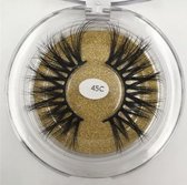 3D faux mink lashes|valse wimpers|dramatische volume|25mm