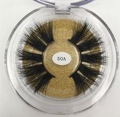 3D faux mink lashes|valse wimpers|dramatische volume|25mm