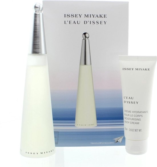 Issey Miyake L'Eau d'Issey Giftset - 100 ml eau de toilette spray + 75 ml  bodylotion -... | bol