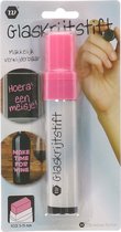 glas krijtstift roze extra breed De krijtstift is op waterbasis dus tekst is makkelijk uit te wissen - raam stift blauw - baby shower - glas stift