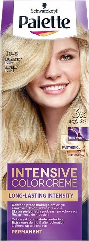 Schwarzkopf Palette Intensive Color Creme Haarfarbe C1 Blue Black – Permanent, Mit Pflegemaske & Handschuhen