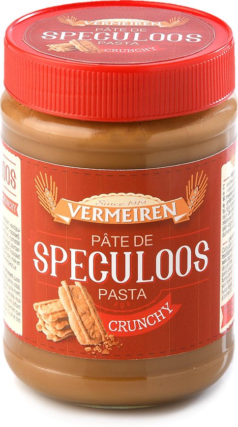 Speculoospasta - Crunchy - Traditioneel ( 6 x 400g)