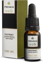 India Cosmetics Biologisch CBD Oile 30% 3000mg CBD PREMIUM - zeer MILDE SMAAK - glutenvrij - veganistisch - volledig natuurlijke CBD oil