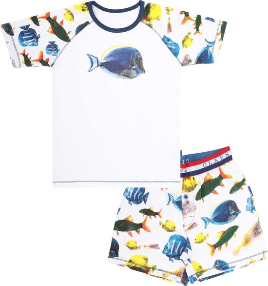 Claesen's pyjama shortje Fish maat 92-98 | bol.com