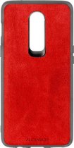 OnePlus 6 Alcantara Case 2020 - Rood