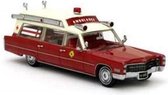 Cadillac S&S Ambulance Fire Rescue 1966 Red