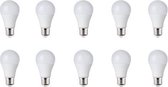 LED Lamp 10 Pack - E27 Fitting - 10W Dimbaar - Natuurlijk Wit 4200K