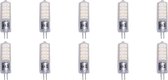 LED Lamp 10 Pack - Igan - G4 Fitting - 3.6W - Helder/Koud Wit 6500K | Vervangt 35W