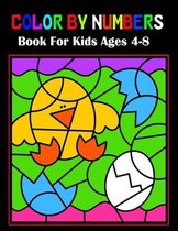 Color By Numbers Book For Kids Ages 4-8